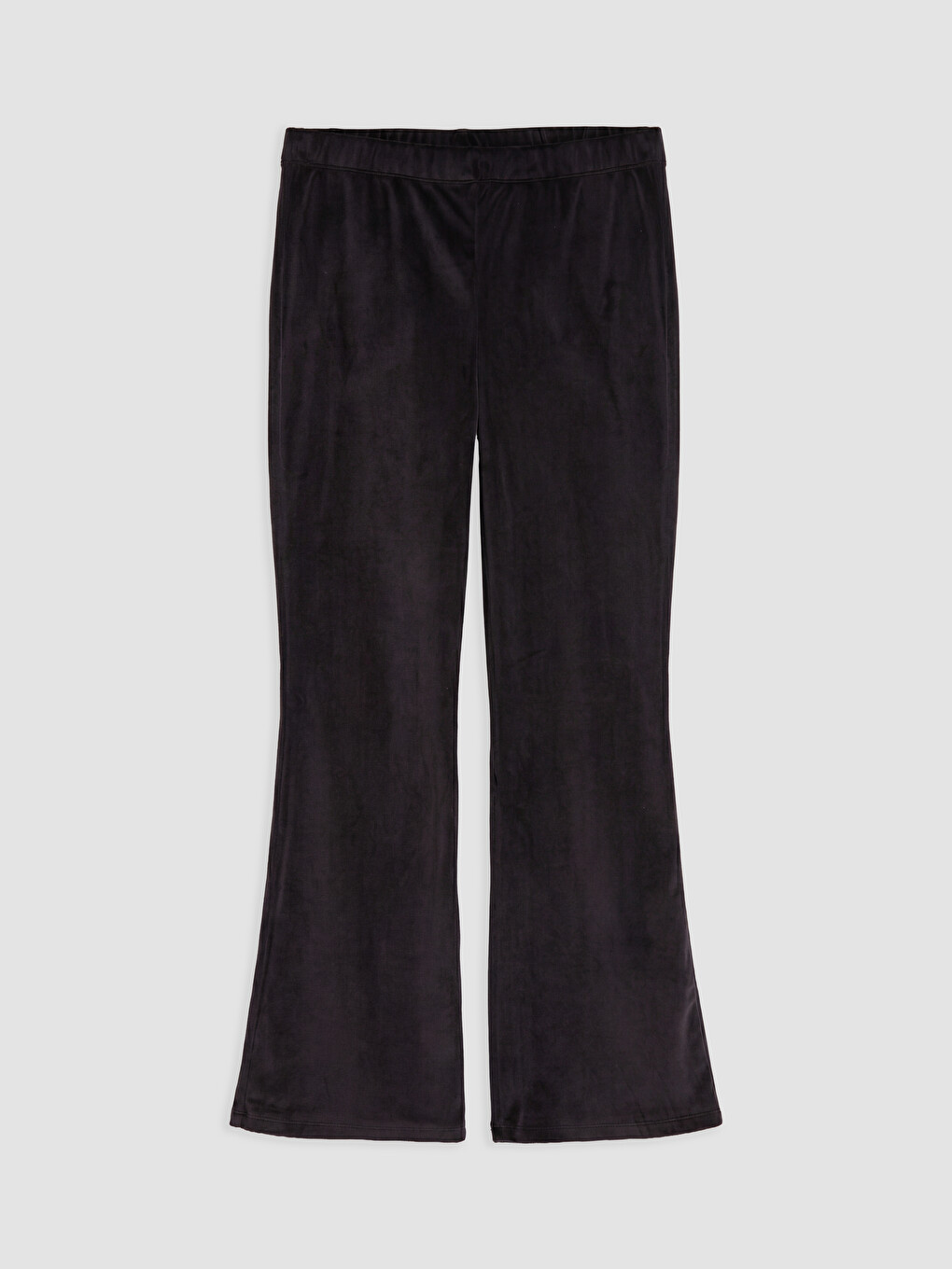Pantaloni De Trening Evazați Din Catifea Pentru Fete