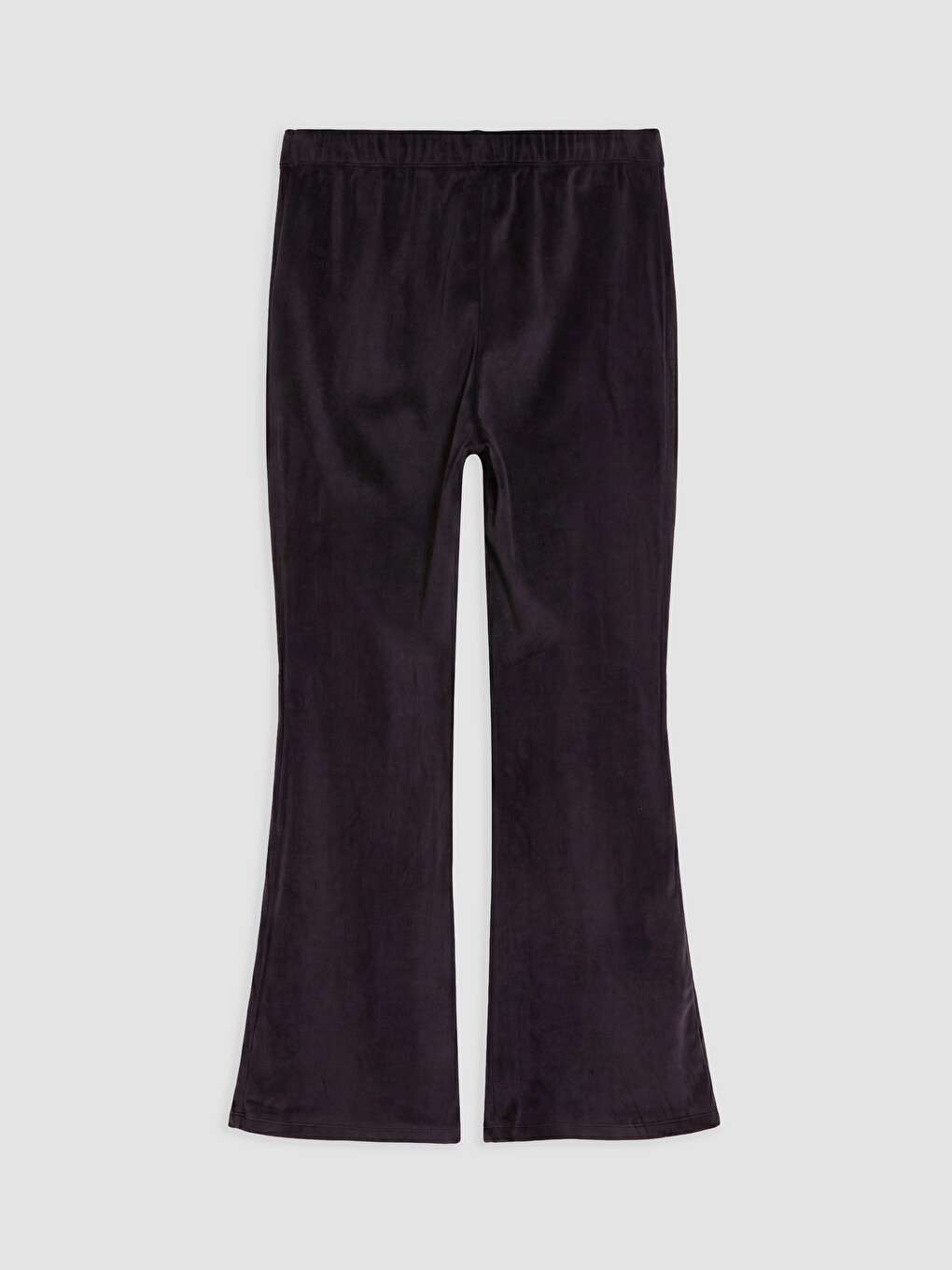 Pantaloni De Trening Evazați Din Catifea Pentru Fete-1