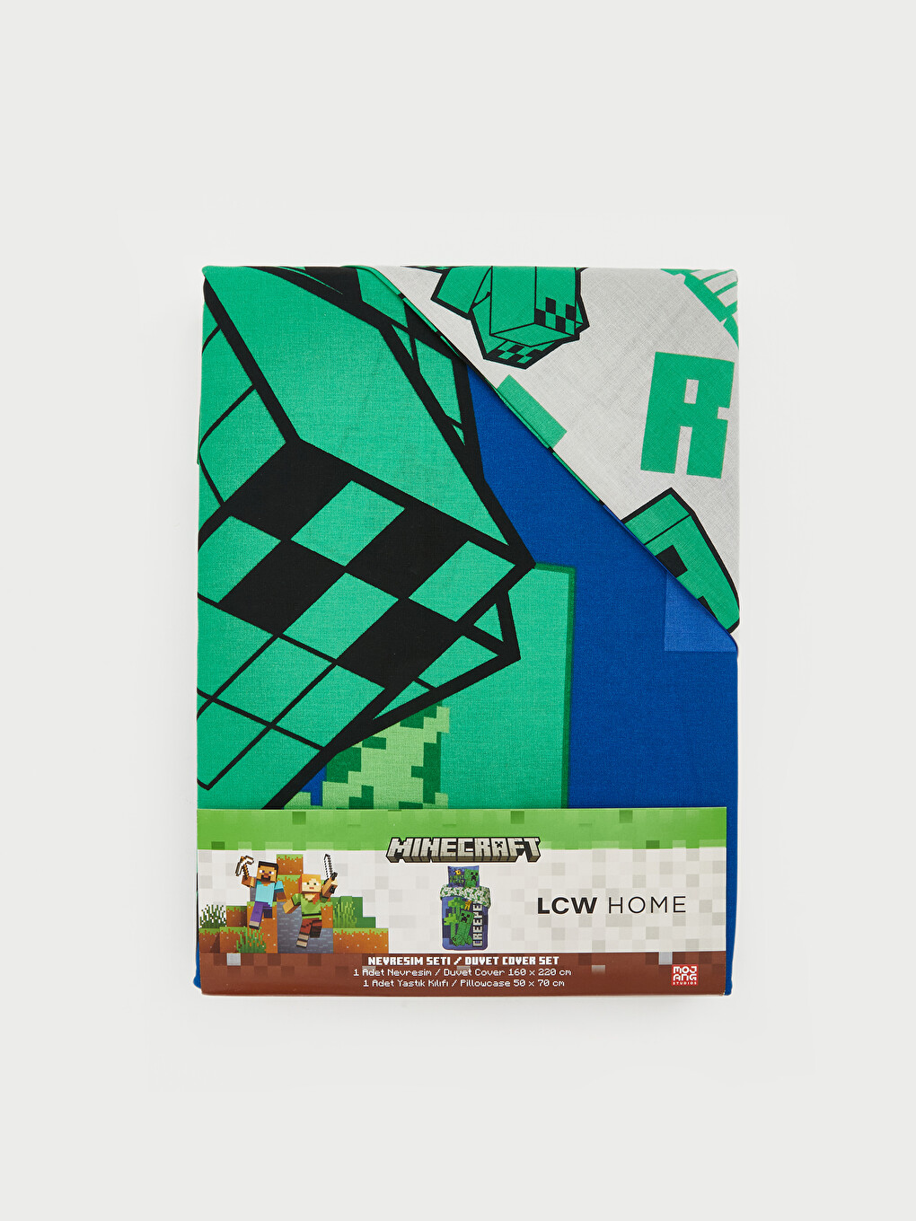 Minecraft Tiskani Jednokrevetni Set Navlaka Za Poplun-1