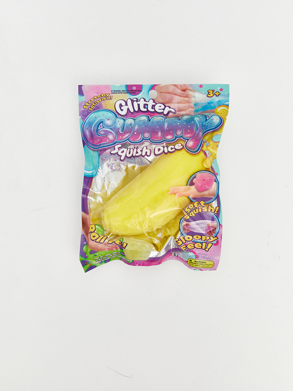 Lodër Banane Slime Gummy Me Shkëlqim-1