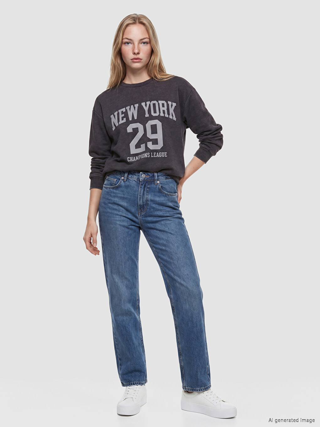 Femër Antracite Sweatshirt-1