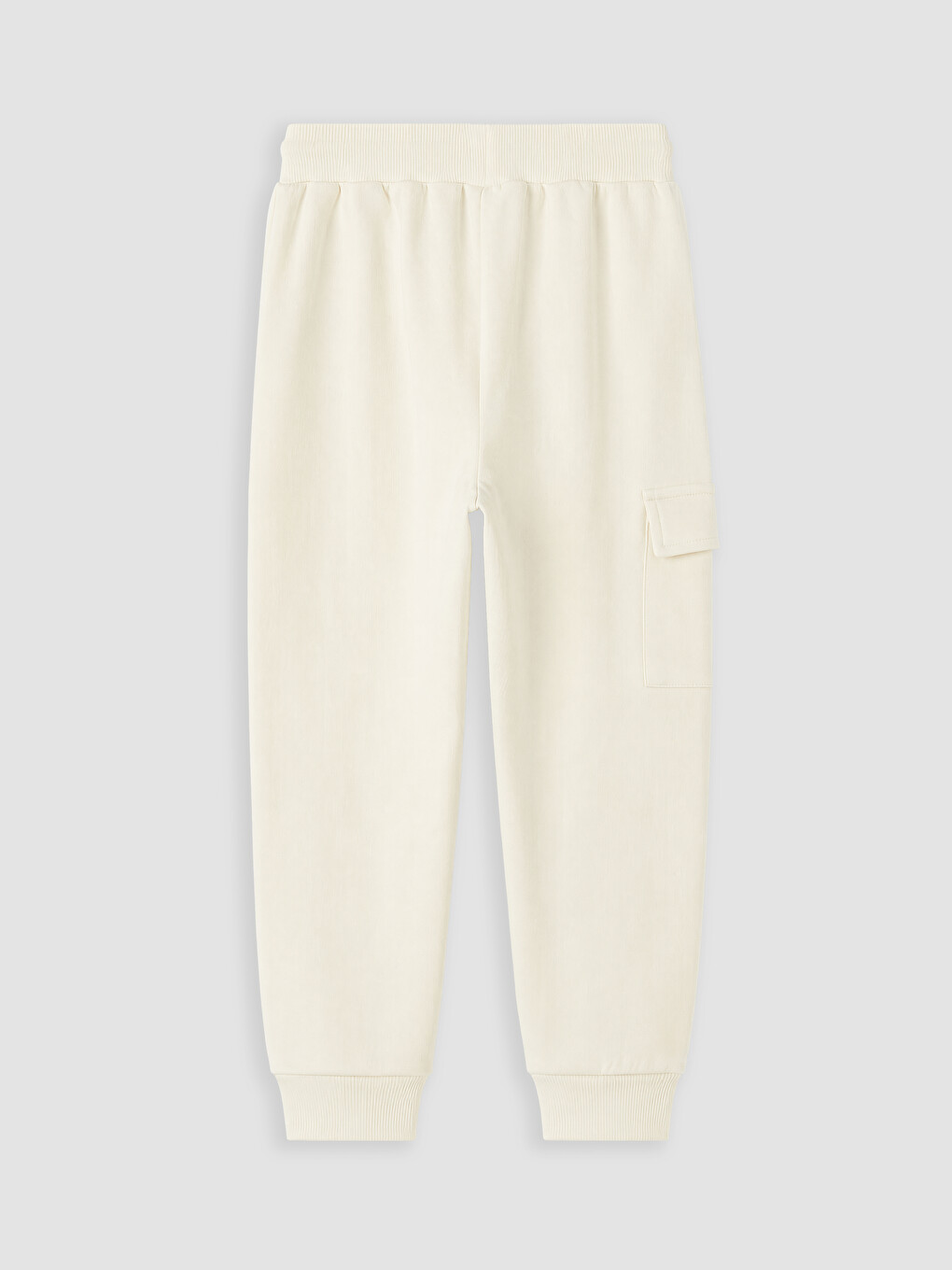 Boy Beige Jogger Sweatpants-7