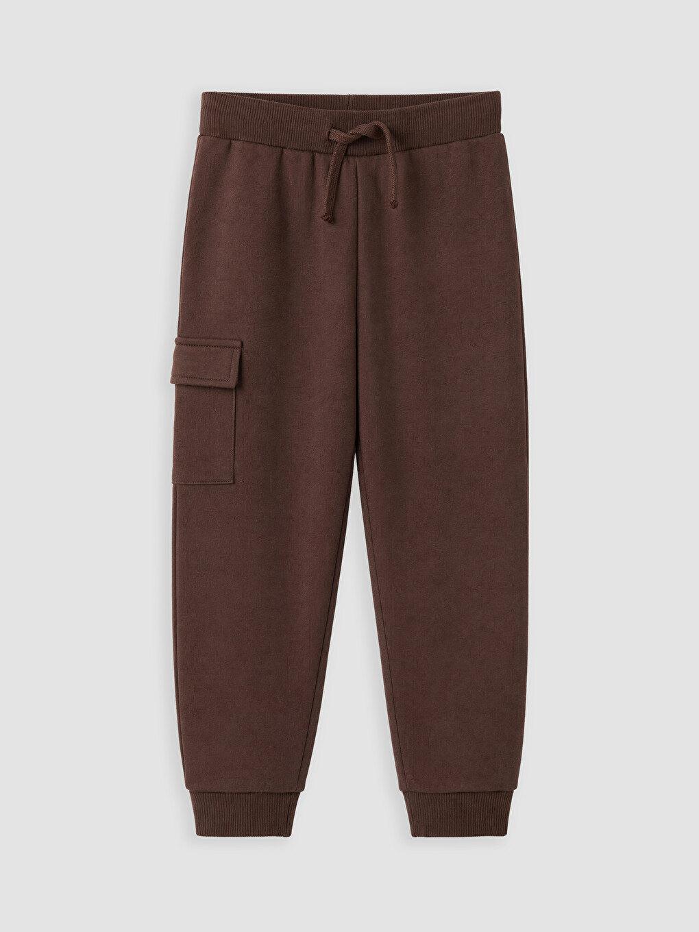 Boy Brown Sweatpants-1