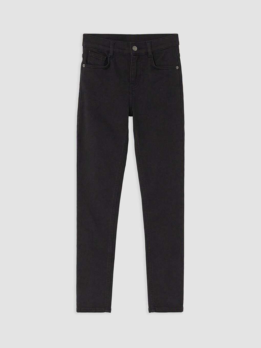Siyah Süper Skinny Erkek Çocuk Jean Pantolon