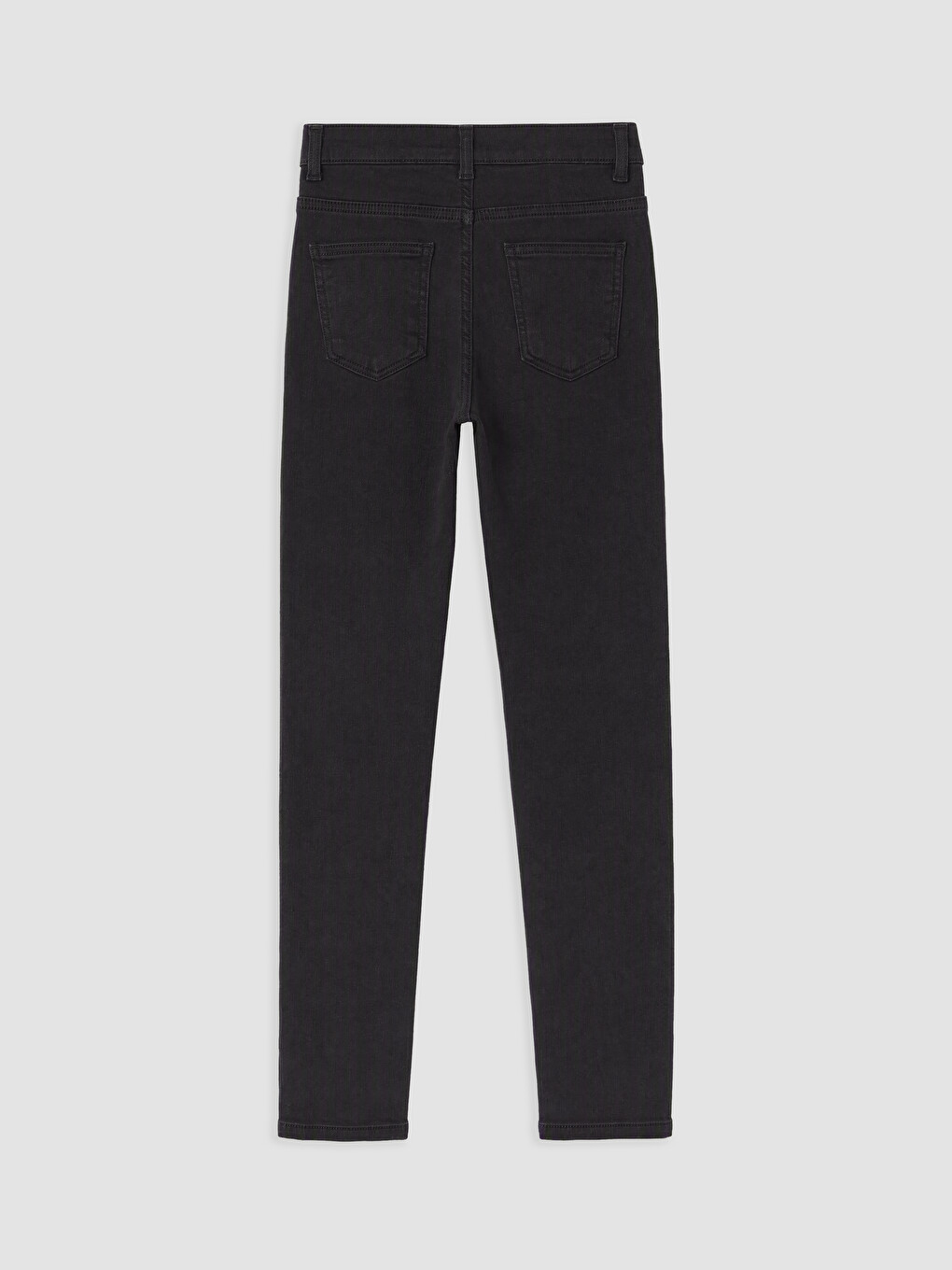 Siyah Süper Skinny Erkek Çocuk Jean Pantolon-1