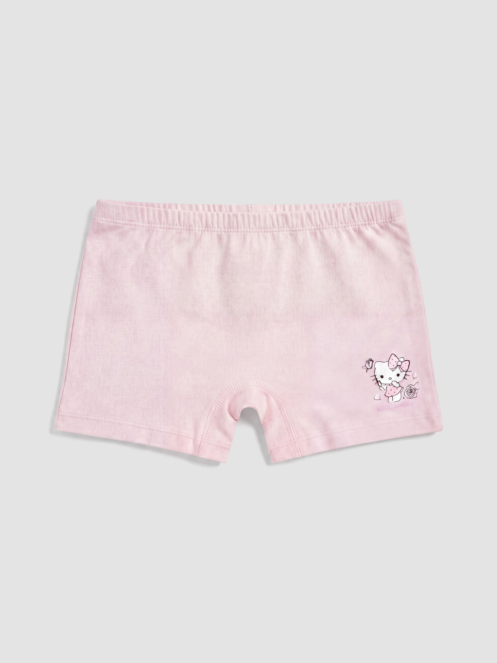 Pembe Hello Kitty Baskılı Kız Çocuk Boxer