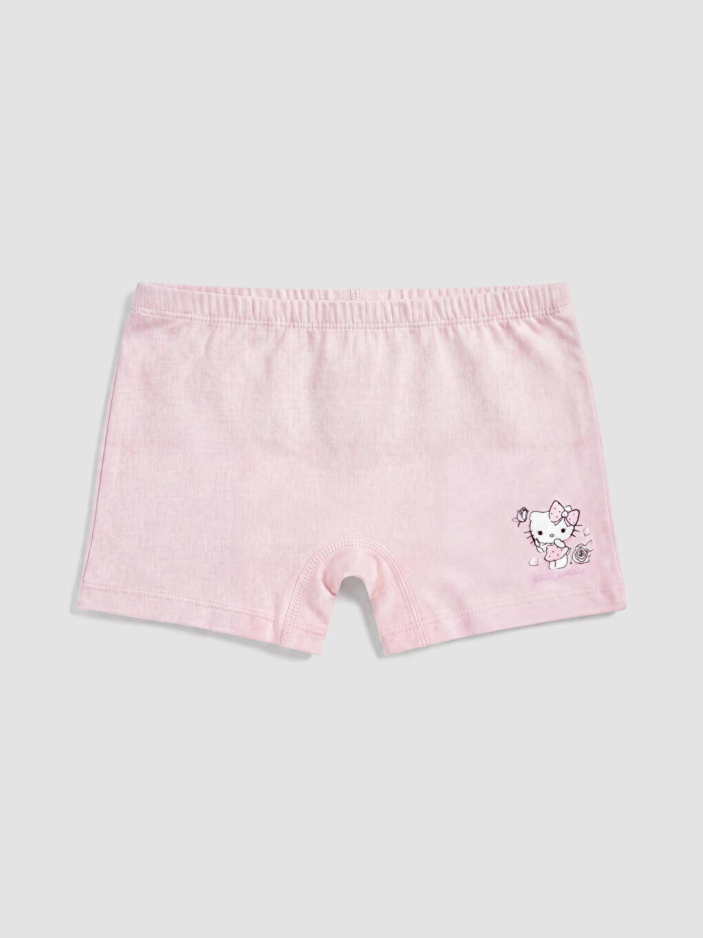 Sarı Hello Kitty Lisanslı Kız Çocuk 3'lü Boxer-1