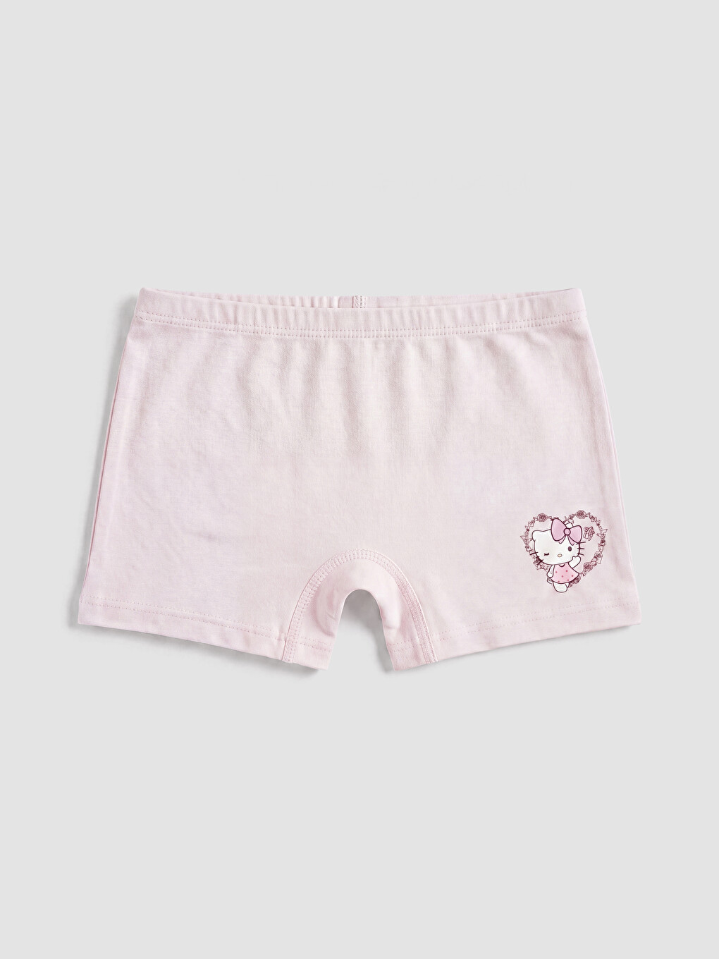 Sarı Hello Kitty Lisanslı Kız Çocuk 3'lü Boxer-3