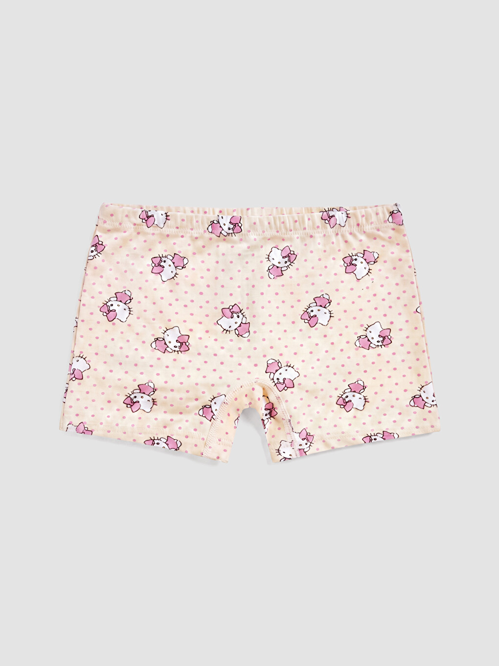 Sarı Hello Kitty Lisanslı Kız Çocuk 3'lü Boxer-4