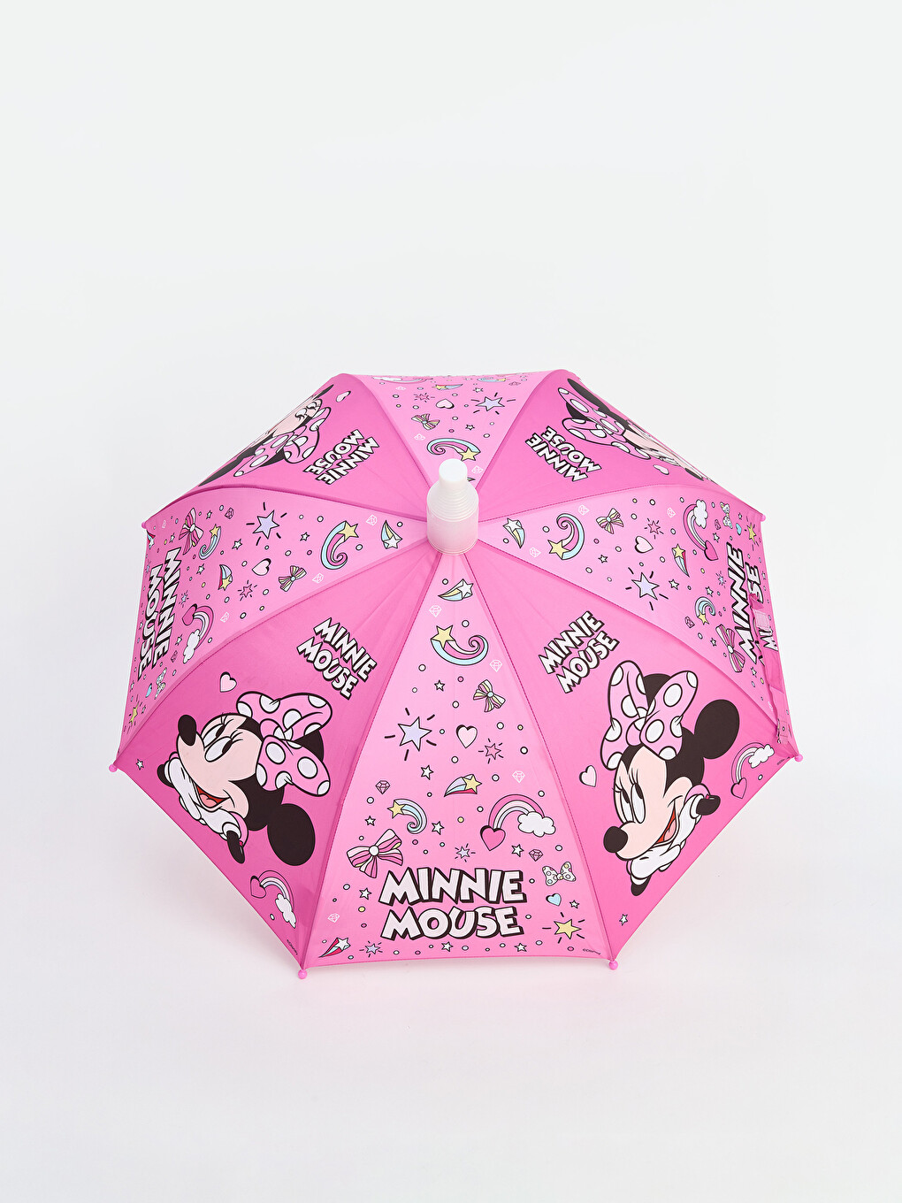 Karışık Minnie Mouse Baskılı Kız Çocuk Şemsiye-1