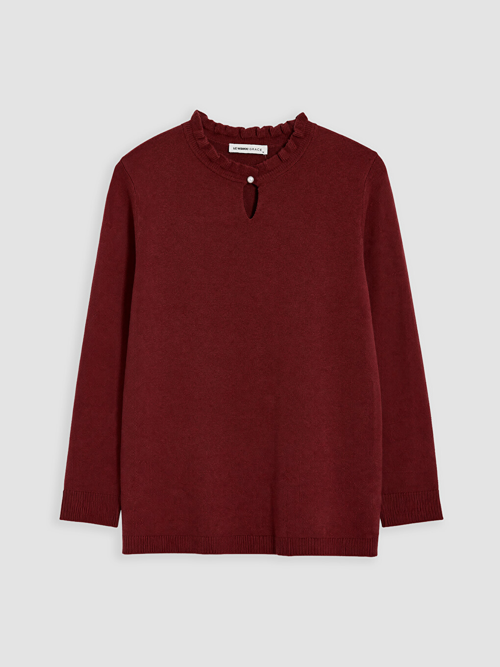 Crew Neck Women's Knitwear Sweater-4