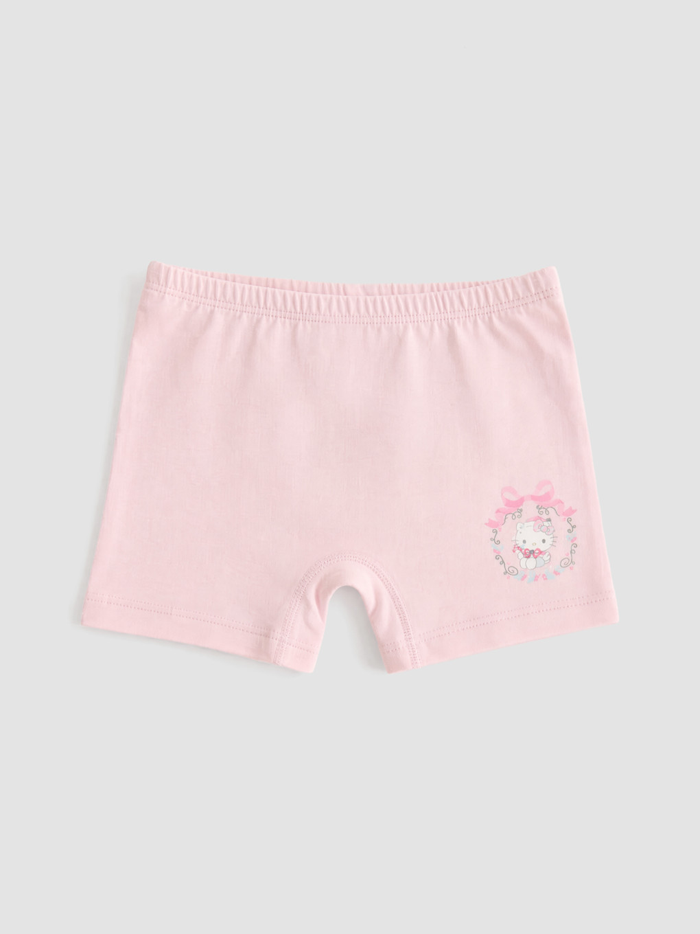 Pembe Hello Kitty Baskılı Kız Çocuk Boxer
