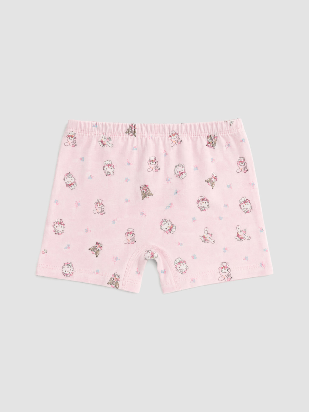Pembe Hello Kitty Desenli Kız Çocuk Boxer