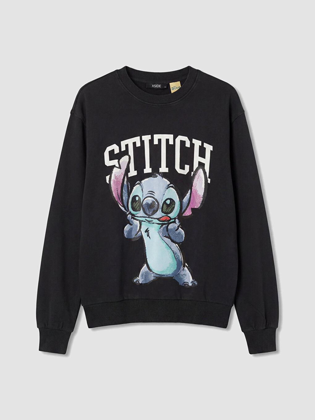 Lilo & Stitch Printed Women's Relaxed Fit Sweatshirt-4