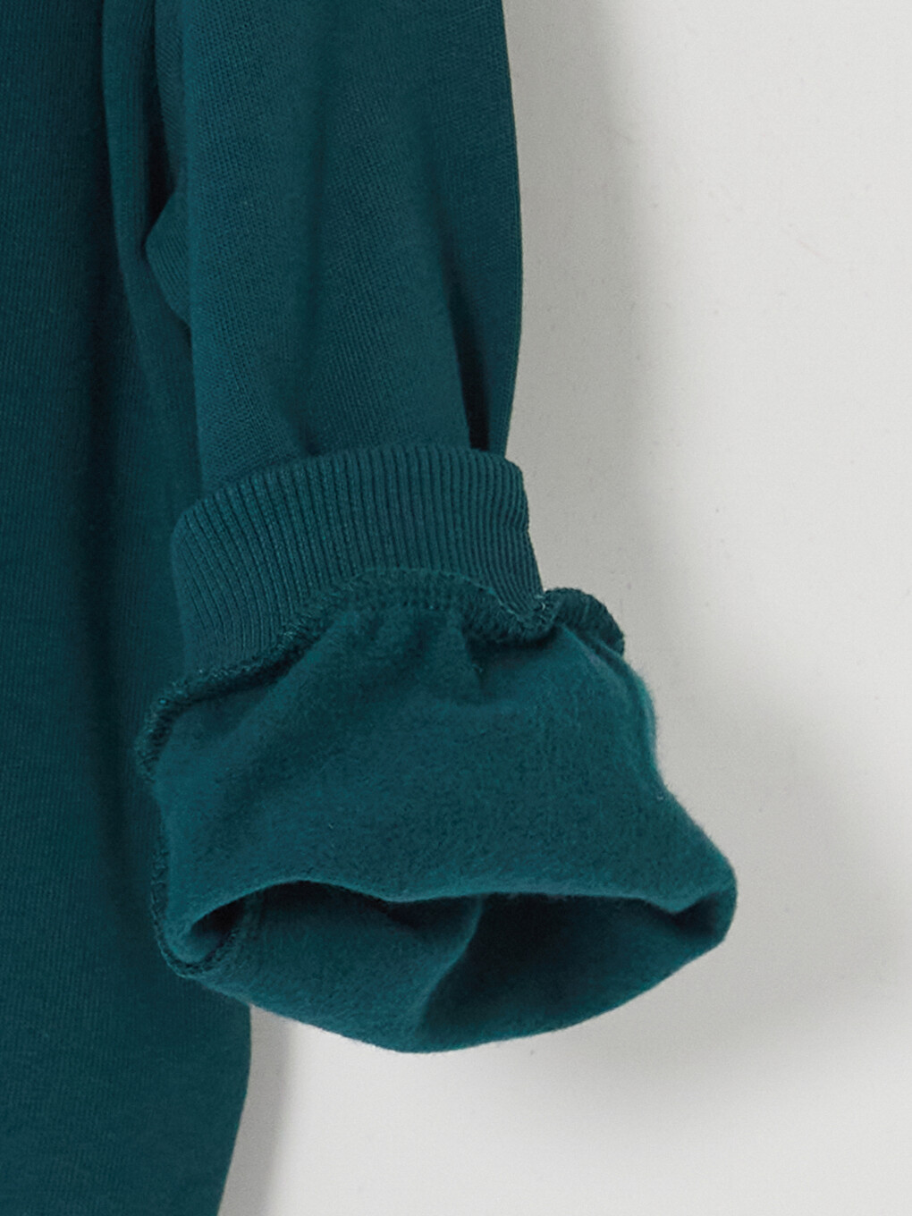 Petrol 2'li Baskılı Erkek Çocuk Kalın Sweatshirt-4