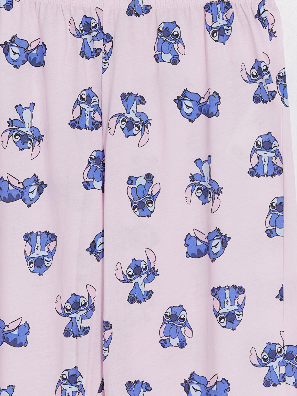 Pembe Stitch Baskılı Kadın Pijama Takım-10