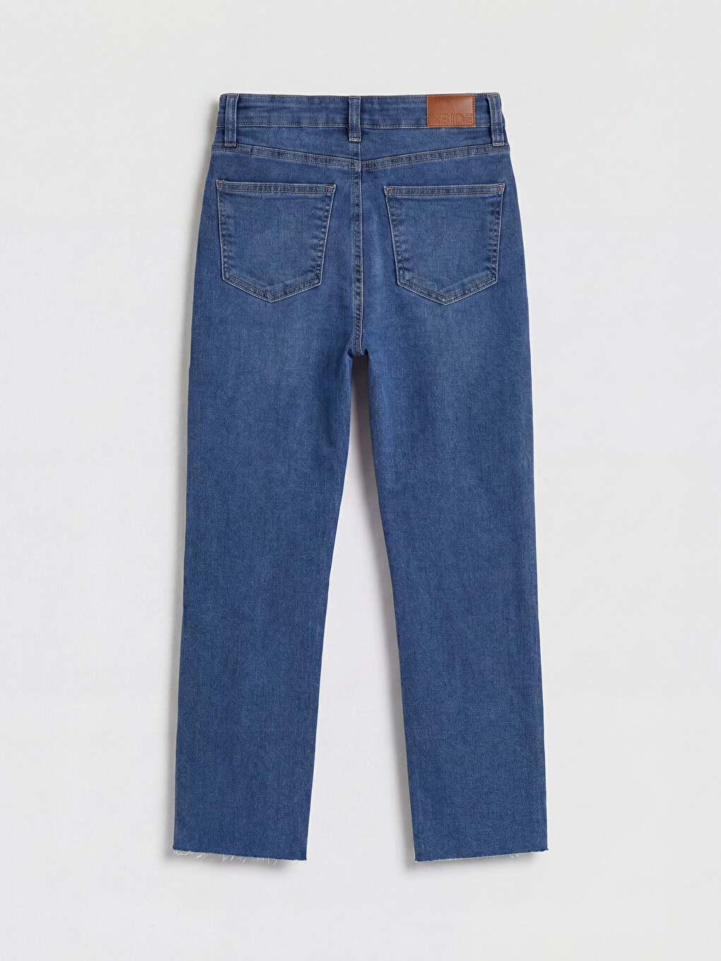 Yüksek Bel Slim Fit Kadın Jean Pantolon-5