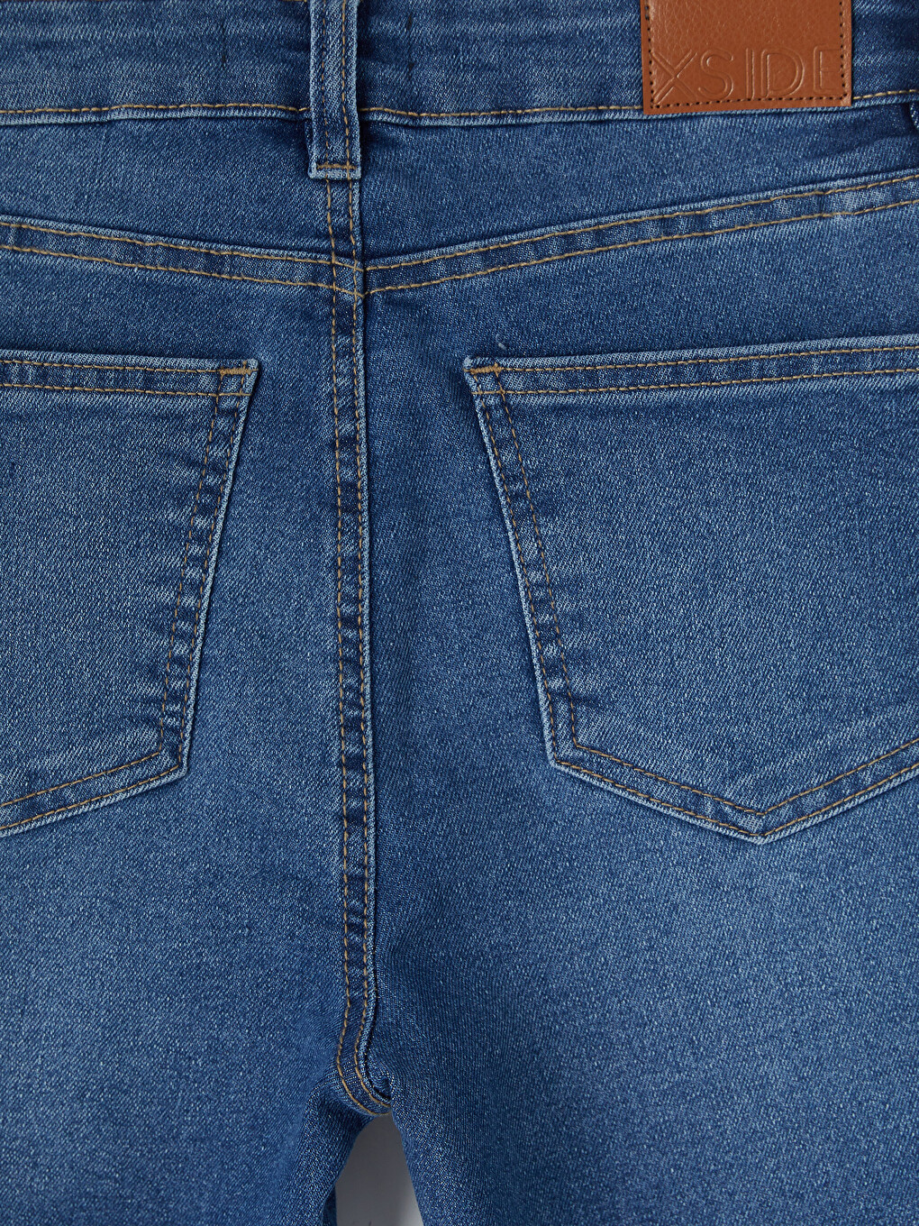 Yüksek Bel Slim Fit Kadın Jean Pantolon-7