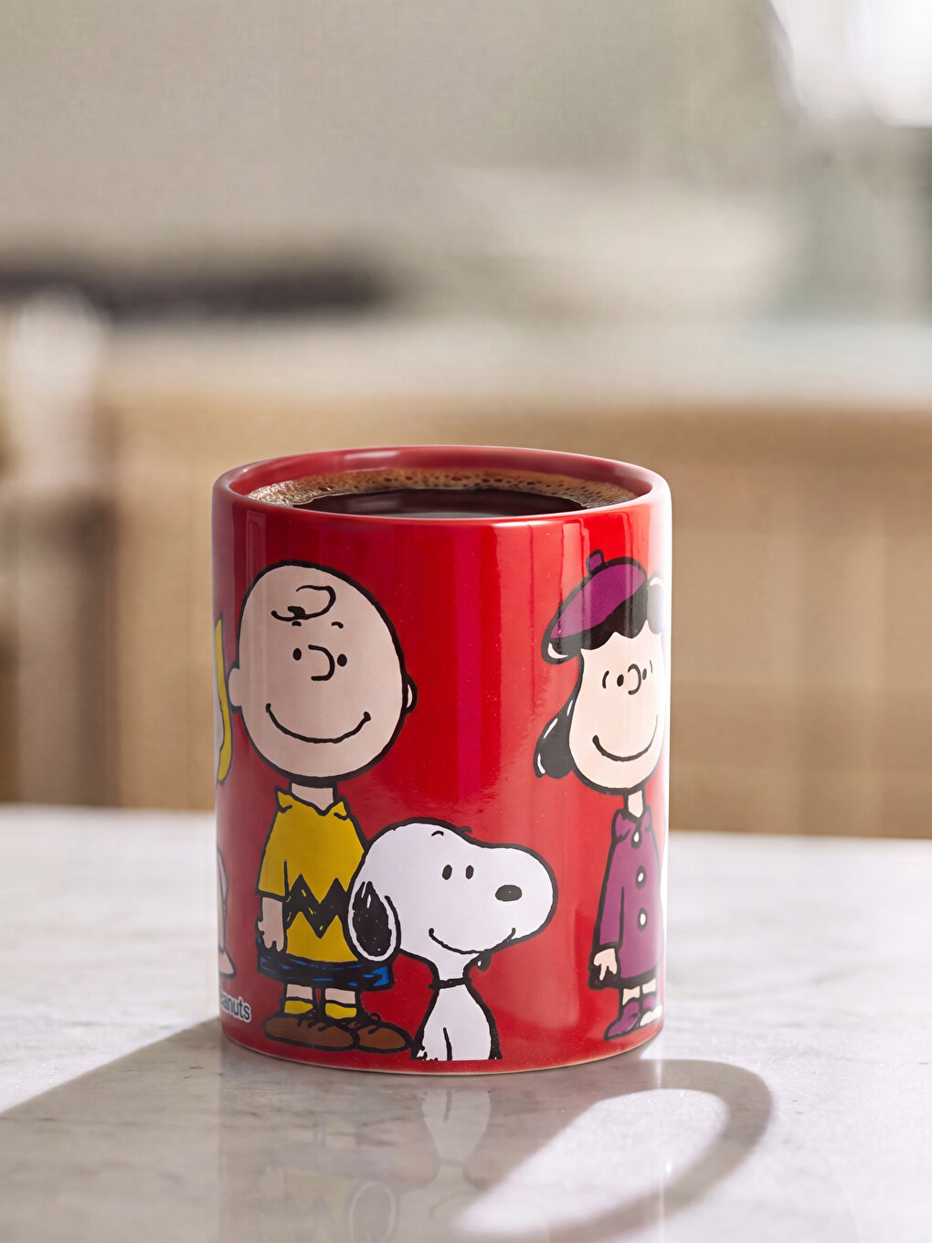 Snoopy Printed Ceramic Mug 320 Ml-1