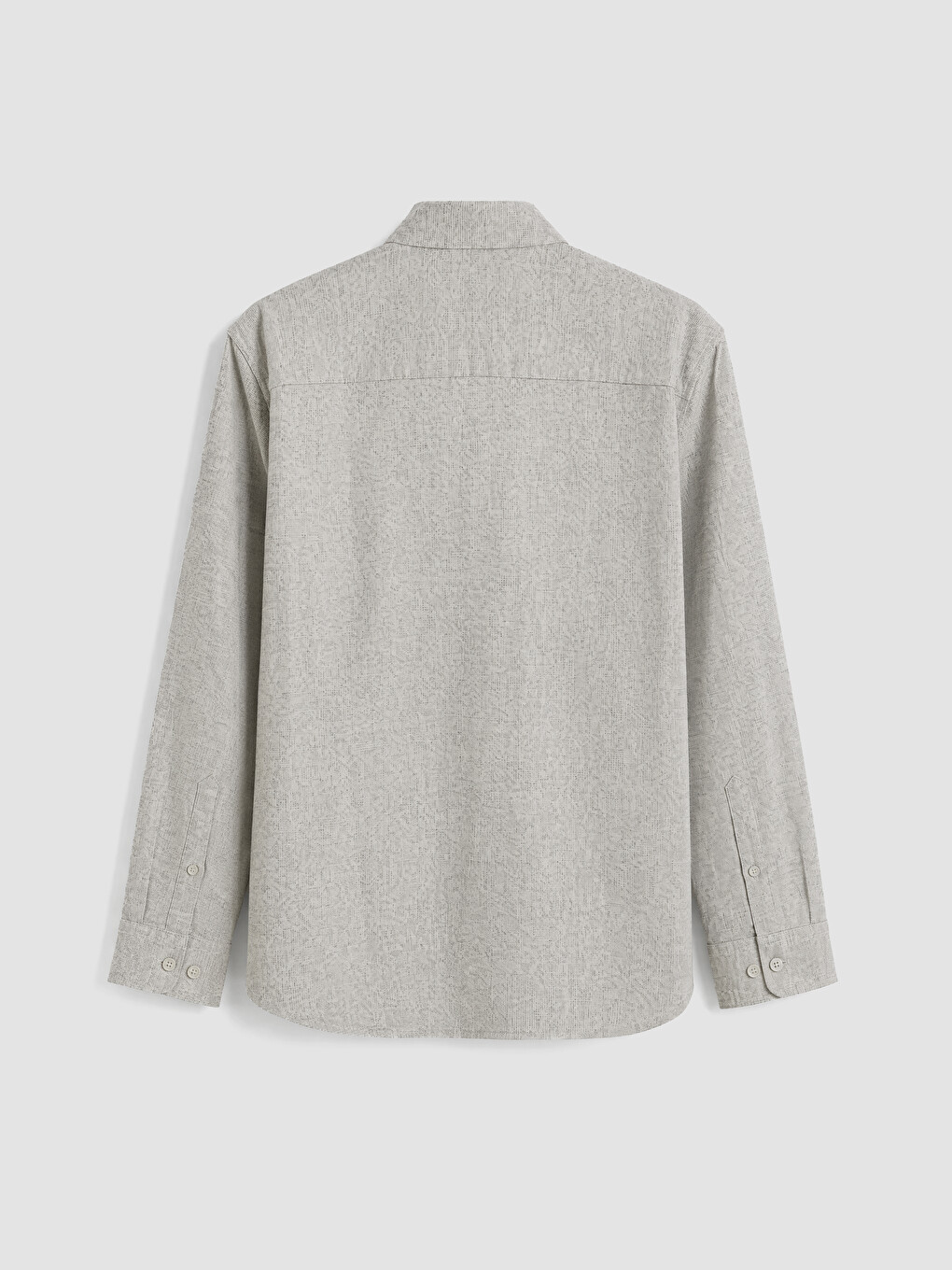 Regular Fit Dobby Men's Textured Shirt-5