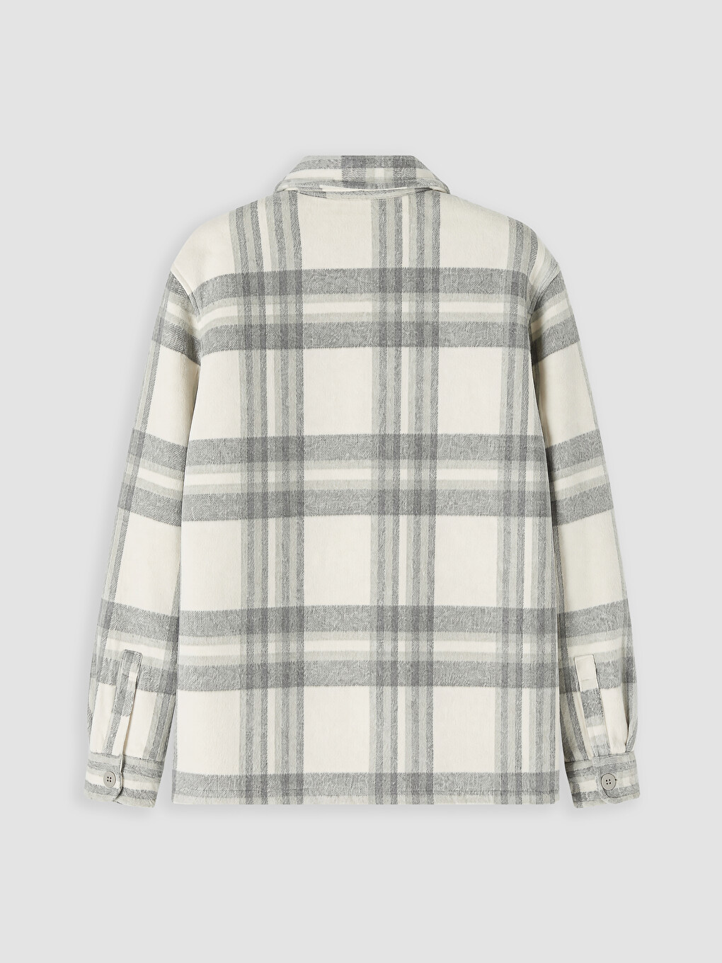 Regular Fit Plaid Men's Lumberjack Shirt Jacket-6