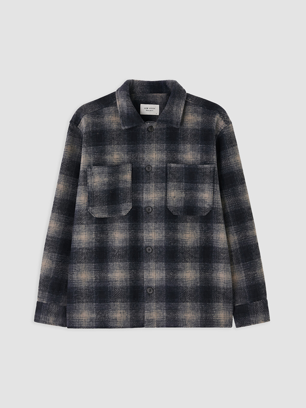 Man Indigo Overshirt-4