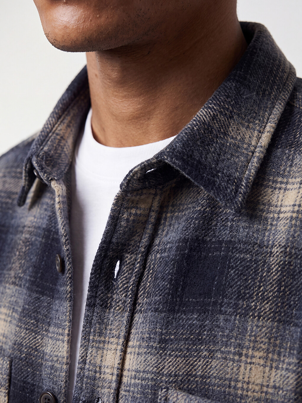 Man Indigo Overshirt-2