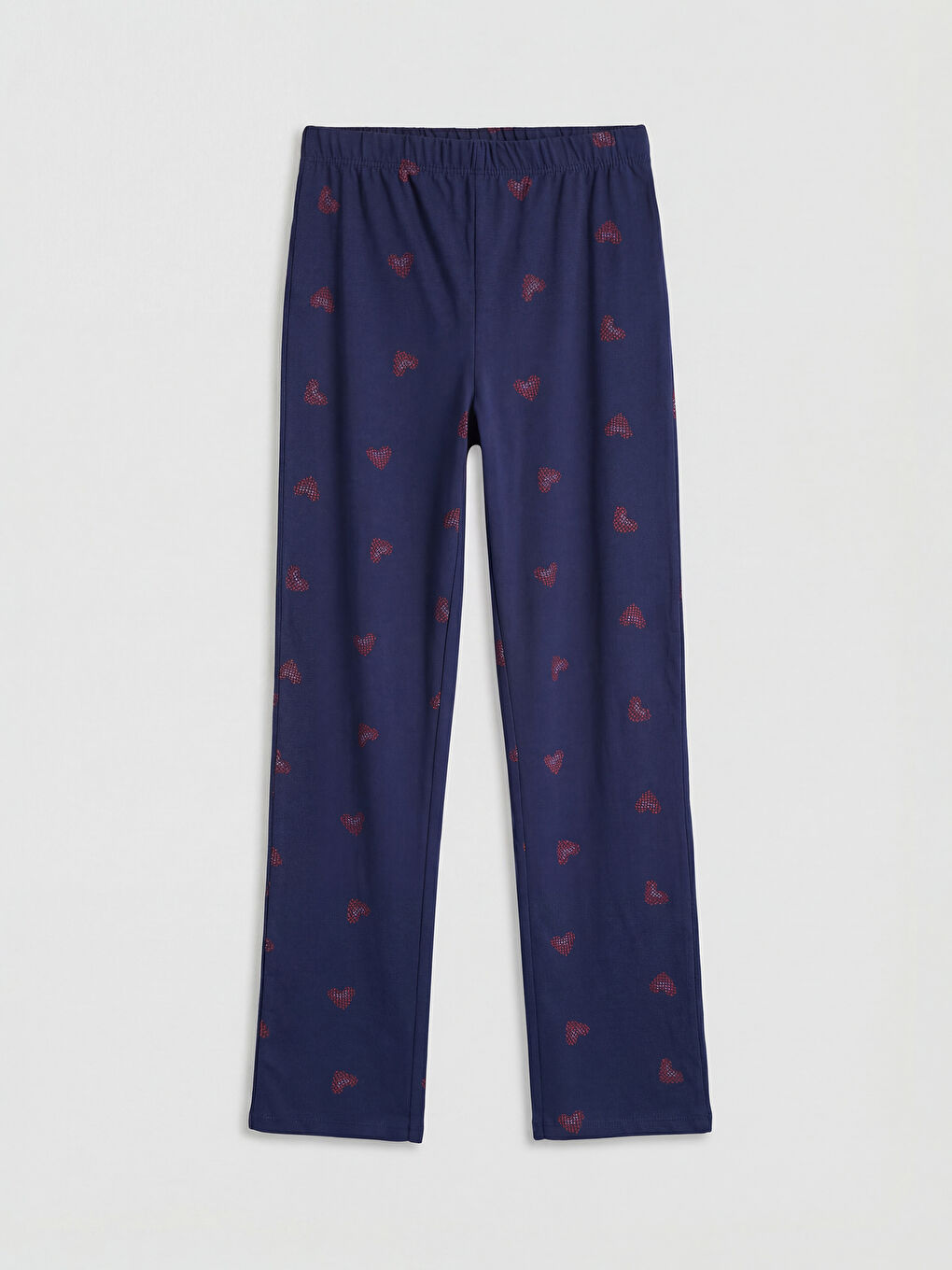 Lacivert Desenli Kız Çocuk Pijama Takımı-2