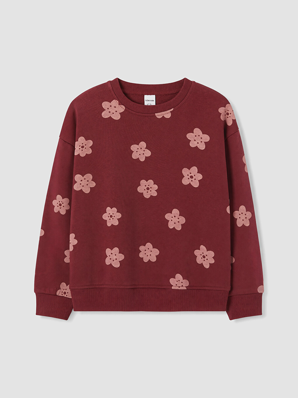 Flower Embroidered Girls' Set-1