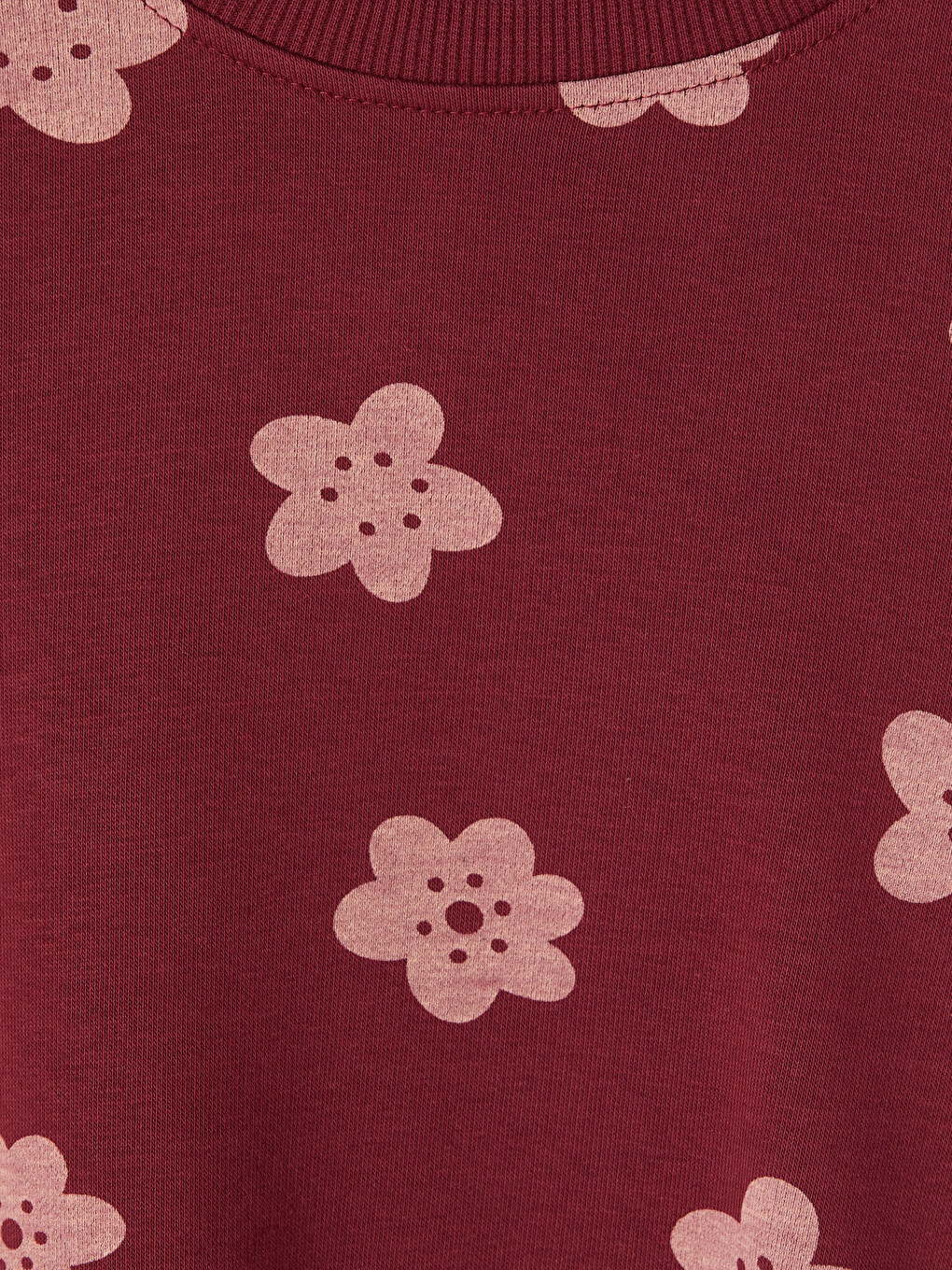 Flower Embroidered Girls' Set-2
