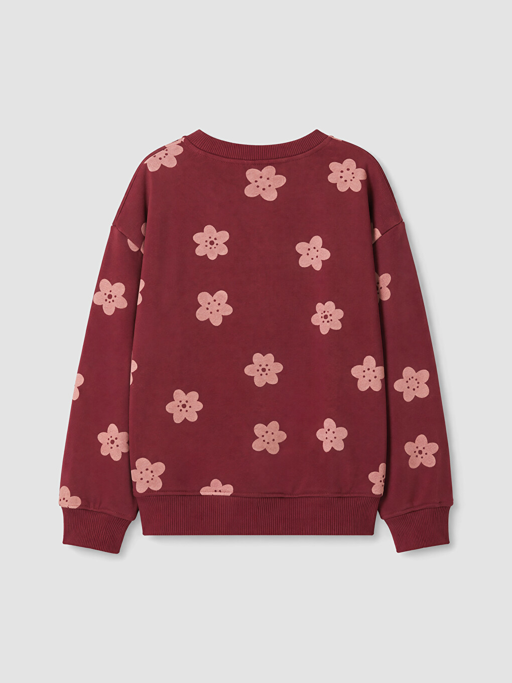 Flower Embroidered Girls' Set-3