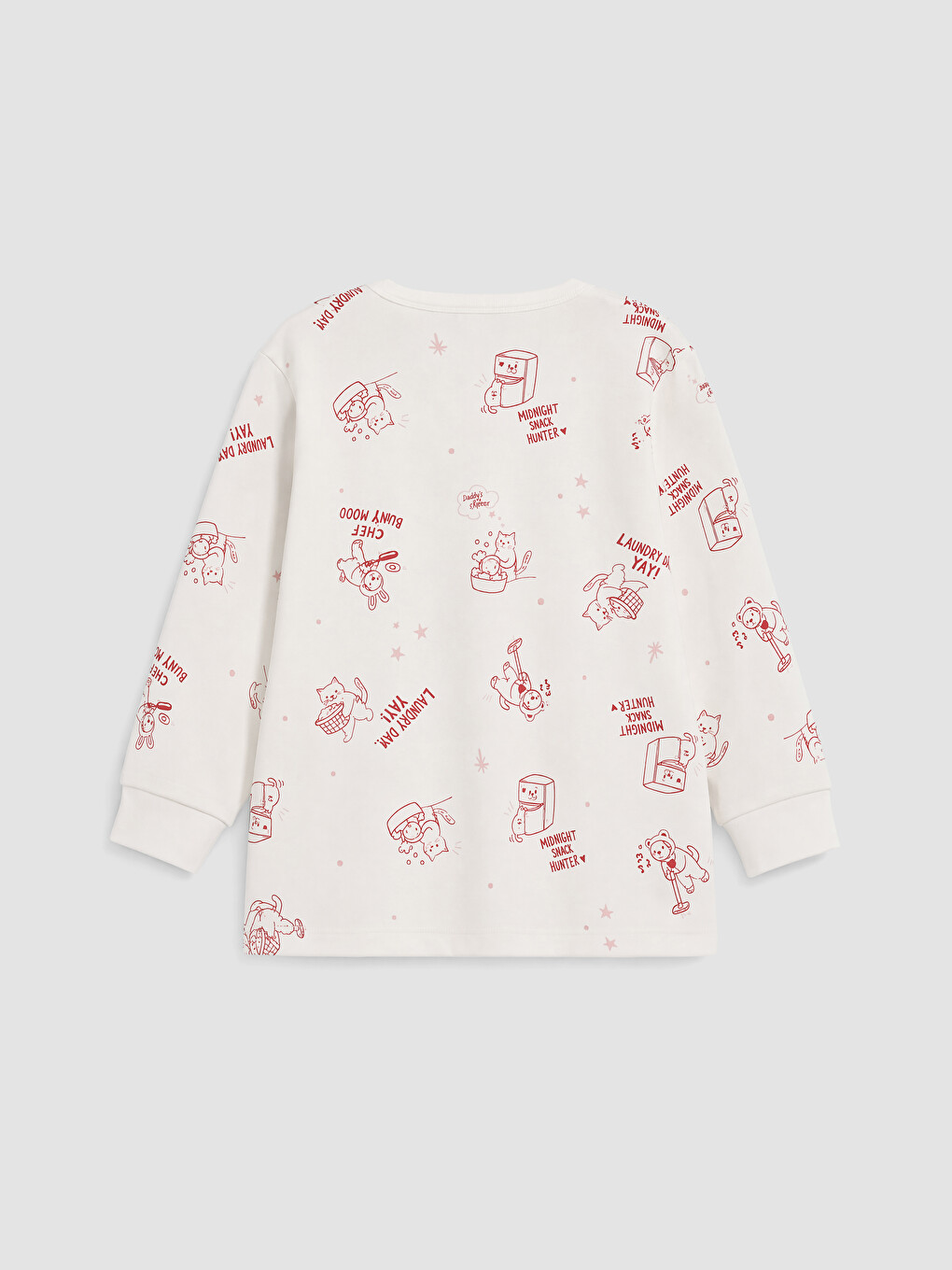Girl Ecru Pyjama Set-3