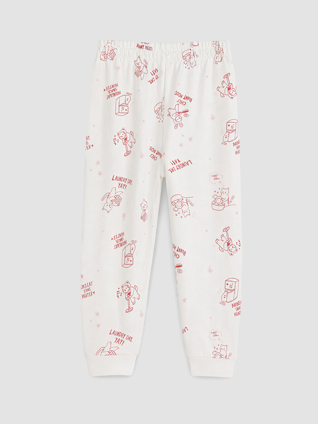 Girl Ecru Pyjama Set-6
