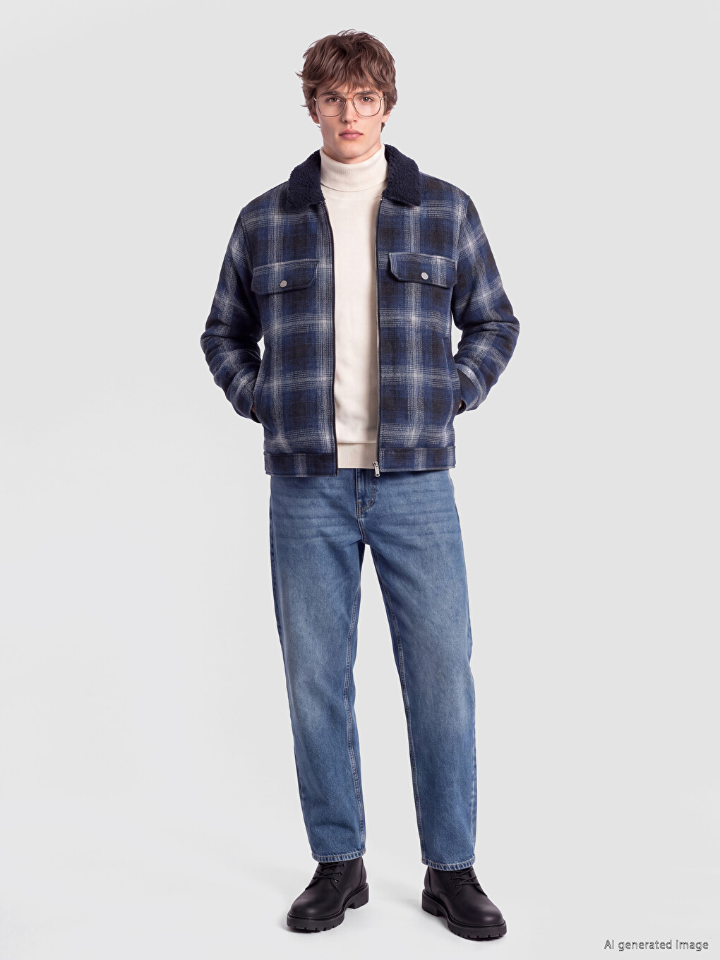 Man Blue Coat-1