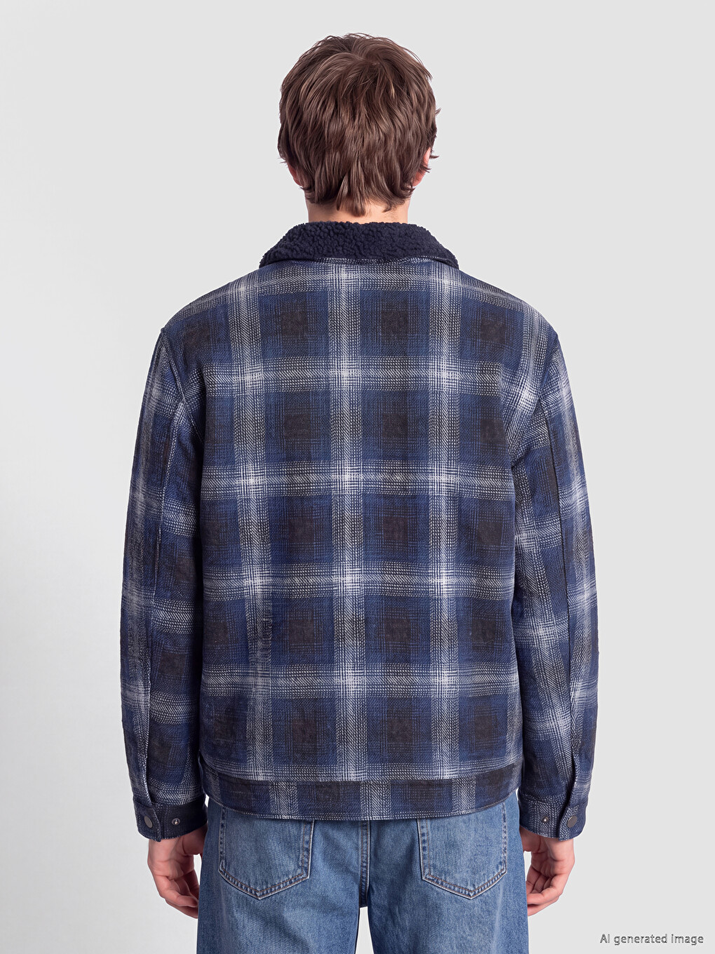Man Blue Coat-4