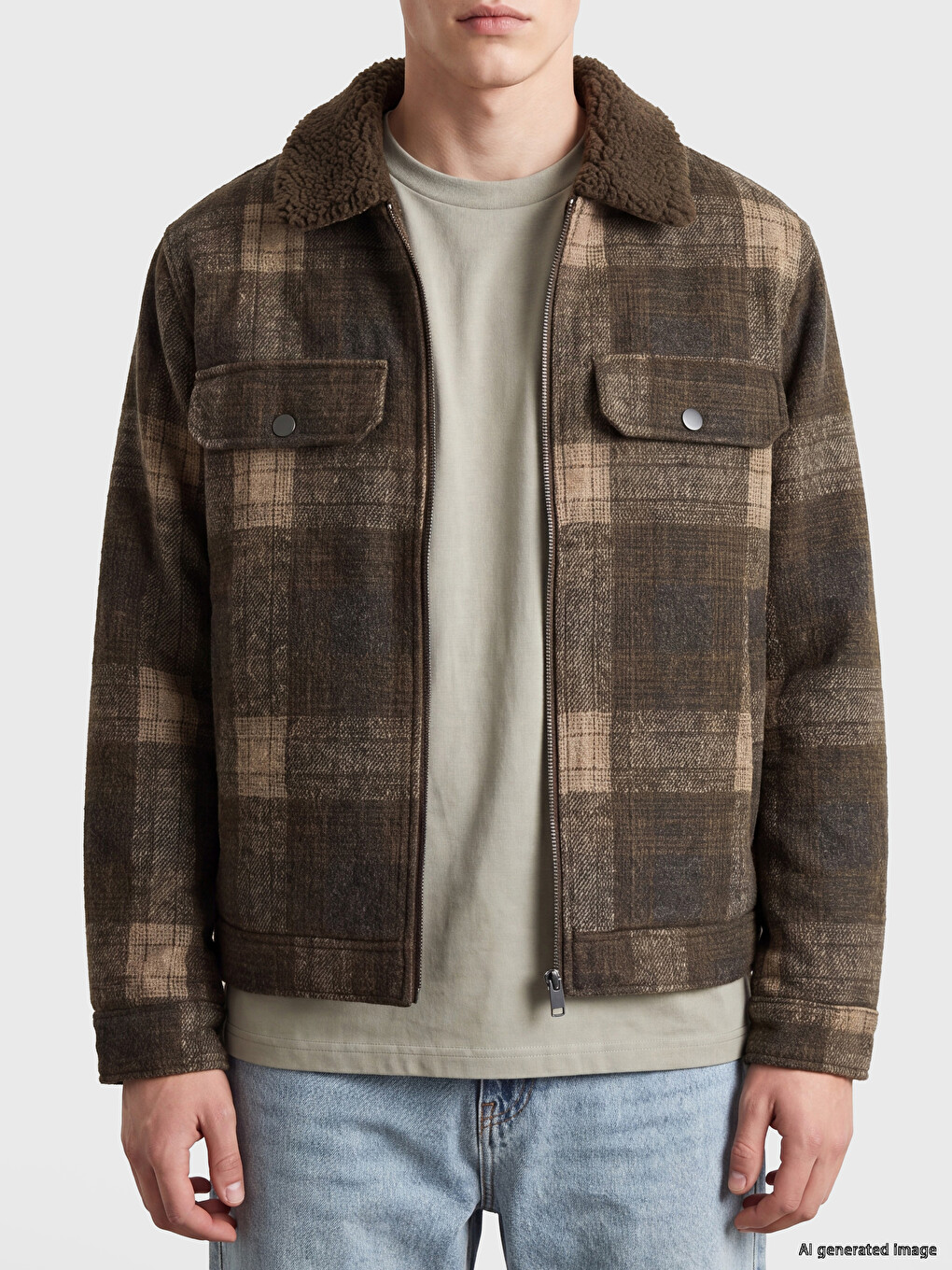 Man Brown Coat-2