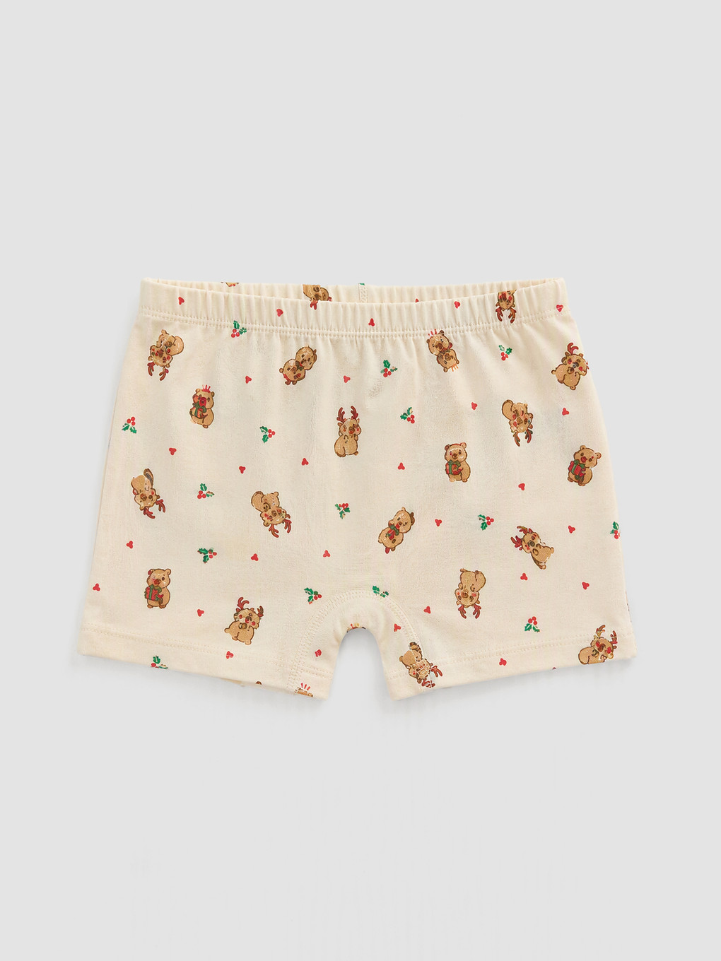 Girl Ecru Boxer Briefs-1