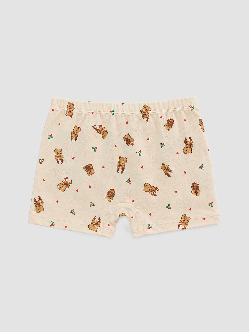 Girl Ecru Boxer Briefs-4