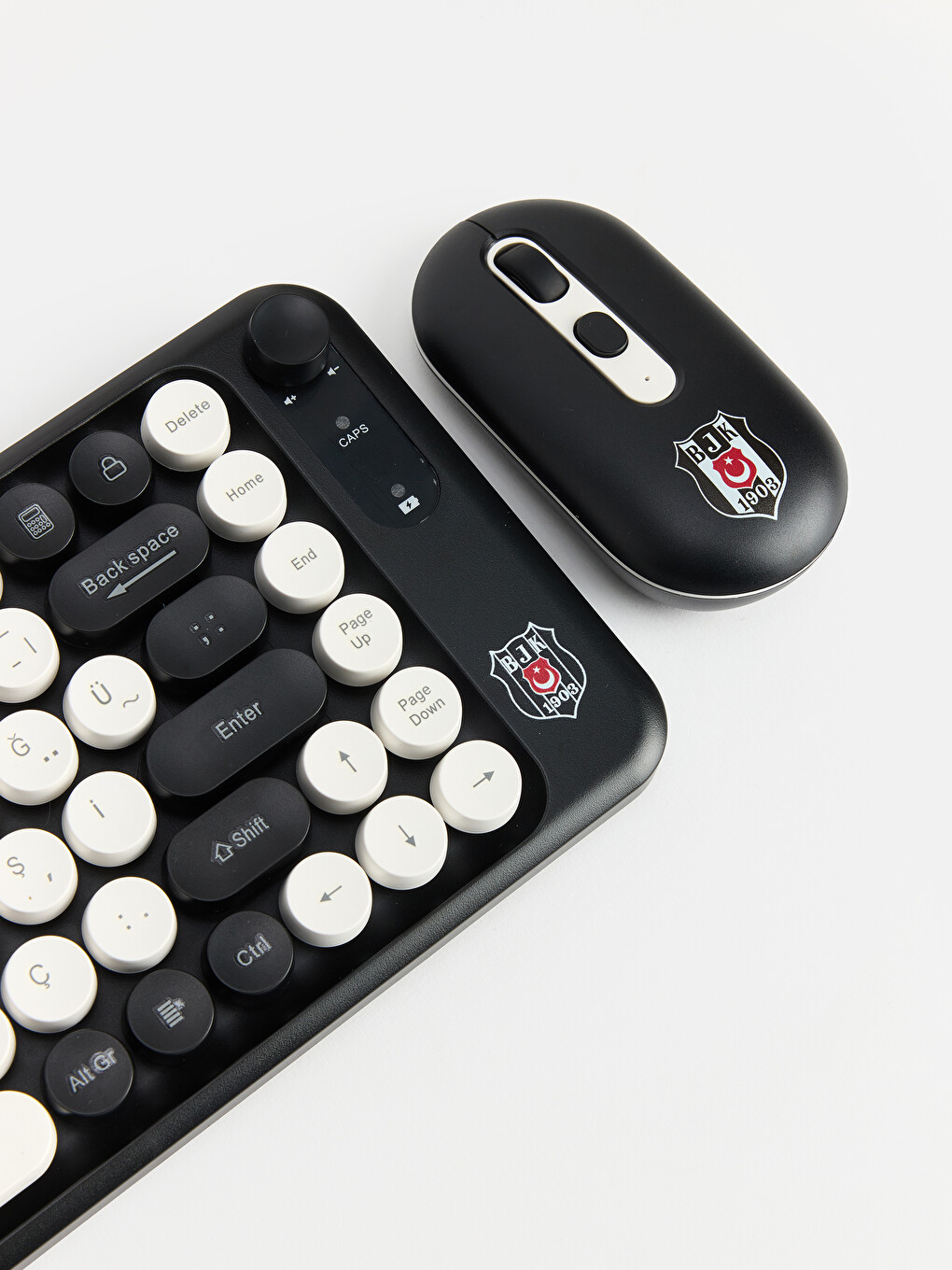 Beşiktaş Baskılı Kablosuz Klavye Ve Mouse Seti-2