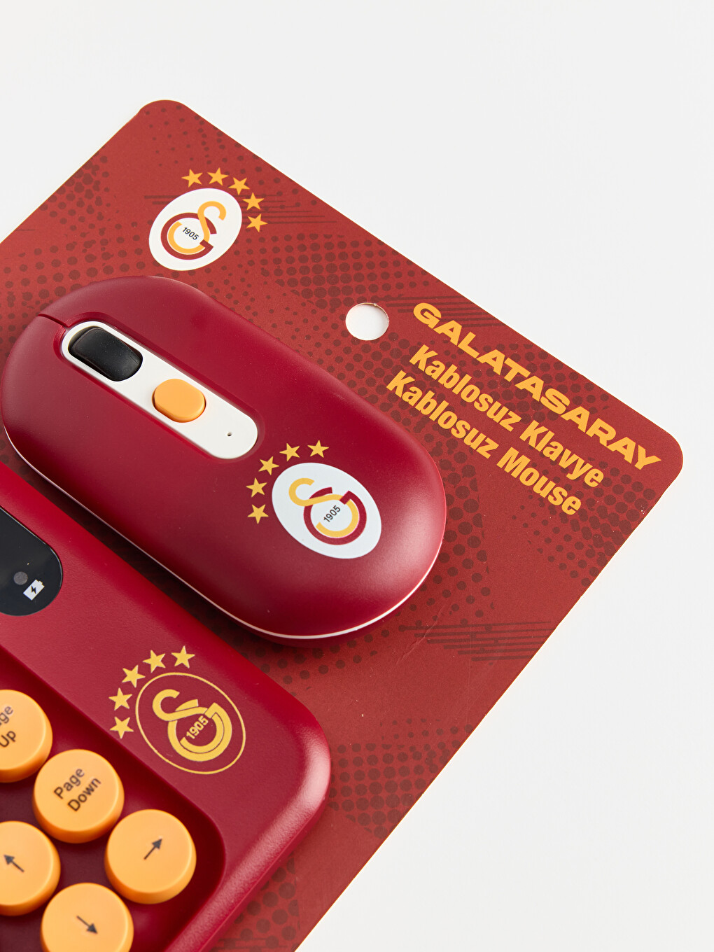 Galatasaray Baskılı Klavye Ve Mouse Seti-3