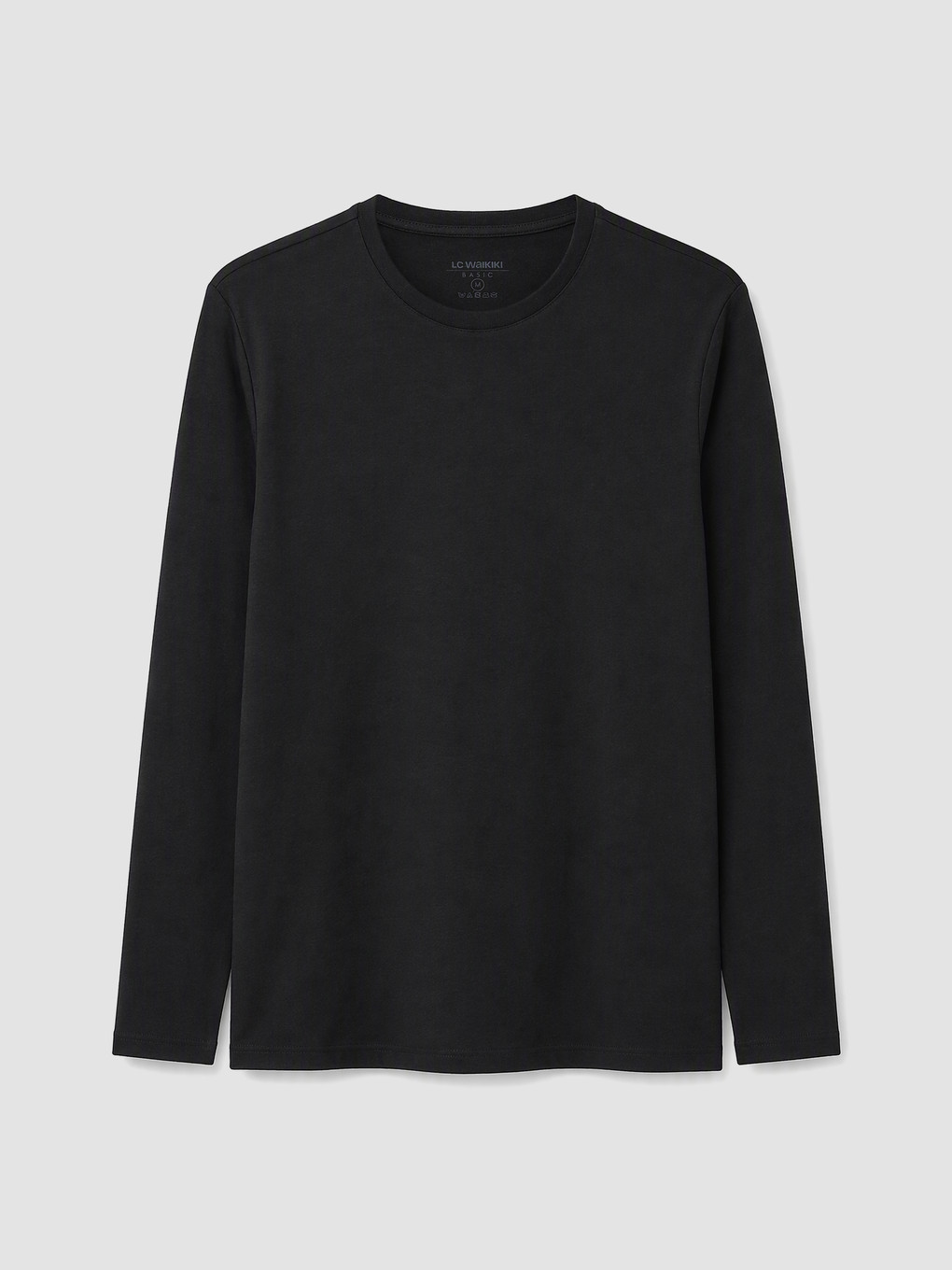 Tricou Bărbați Cu Guler Rotund