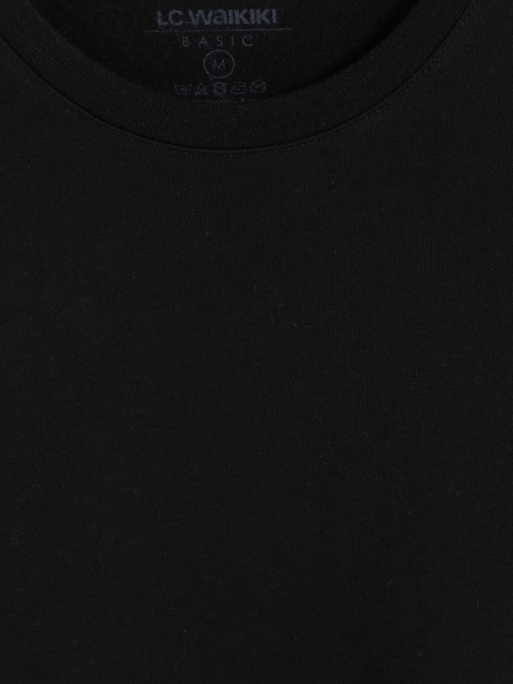 Tricou Bărbați Cu Guler Rotund-2