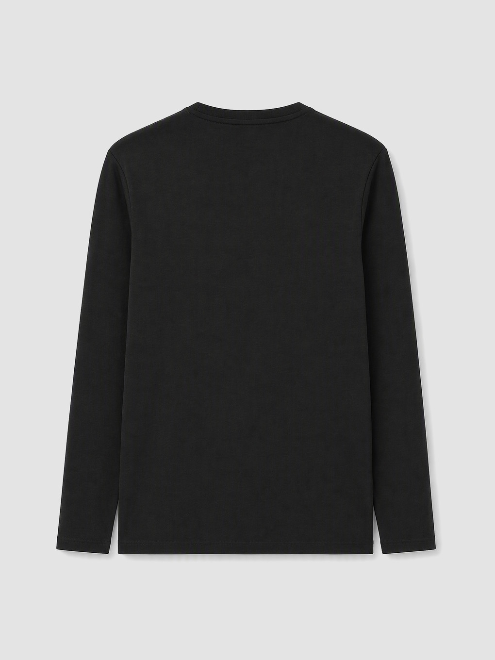 Tricou Bărbați Cu Guler Rotund-3