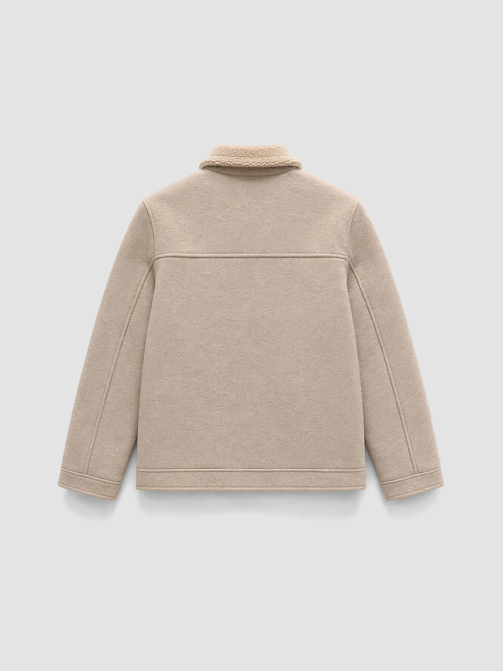 Boy Beige Coat-1
