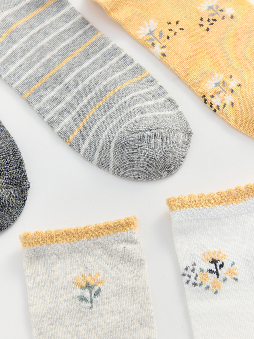 Patterned Women's Ankle Socks 5-pack-1