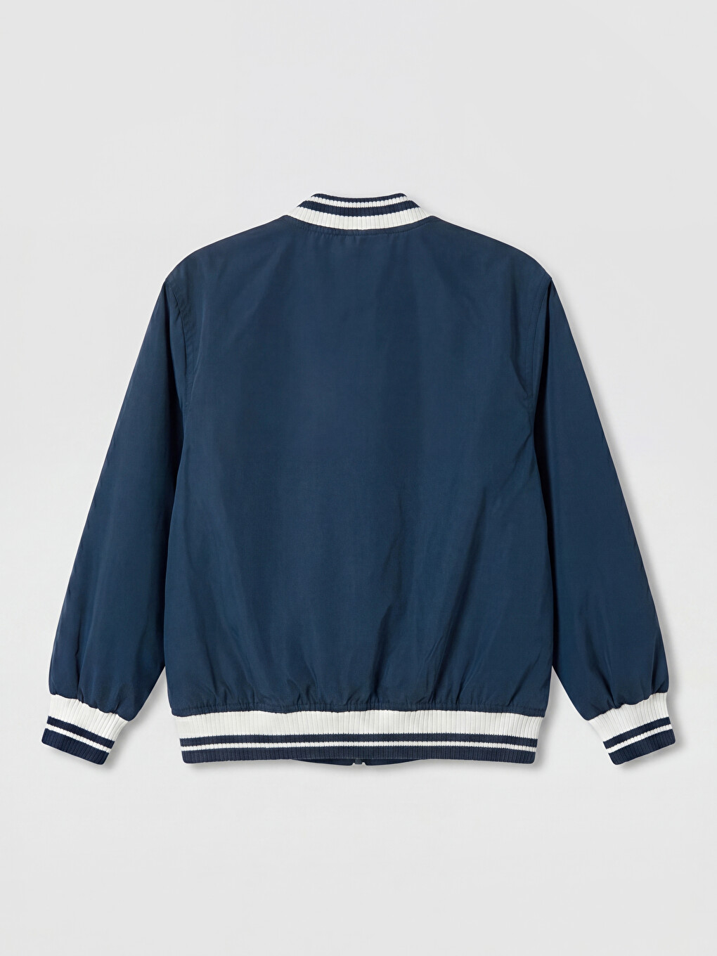 Baseball Collar Applique Detailed Boys' Coat-1