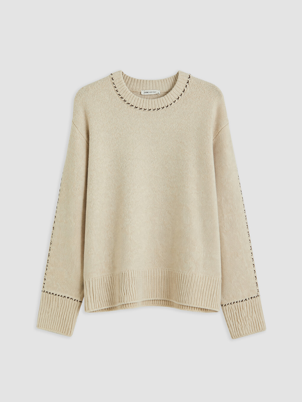 Wool Blended Women's Knitwear Sweater-4