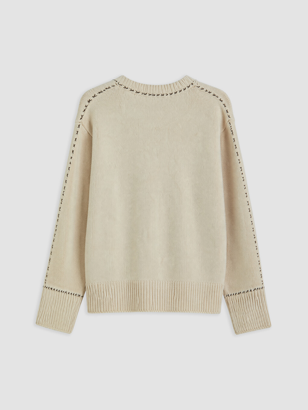 Wool Blended Women's Knitwear Sweater-5
