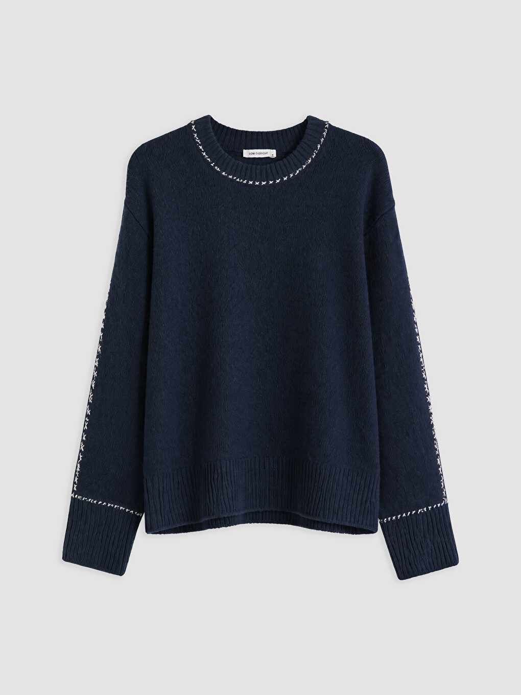 Wool Blended Women's Knitwear Sweater-4