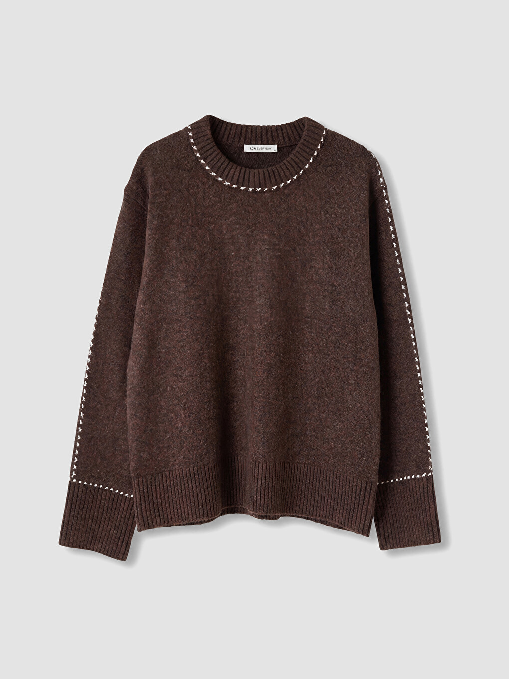 Wool Blended Women's Knitwear Sweater-4